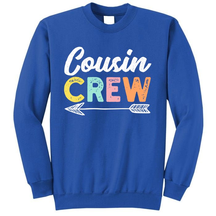 Big Cousins Matching Vintage Cousin Crew Gift Tall Sweatshirt