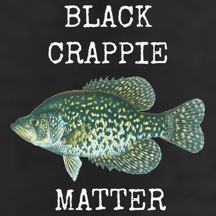 Black Crappie Matter Crappie Fishing Golf Towel