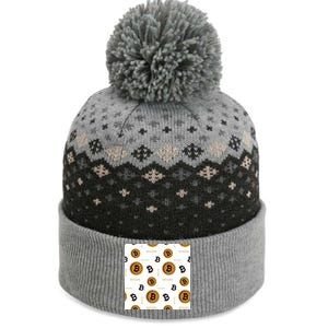 Bitcoin Cryptocurrency Money The Baniff Cuffed Pom Beanie