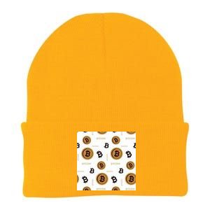 Bitcoin Cryptocurrency Money Knit Cap Winter Beanie