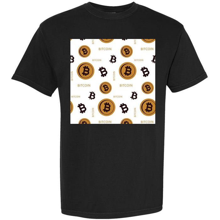 Bitcoin Cryptocurrency Money Garment-Dyed Heavyweight T-Shirt