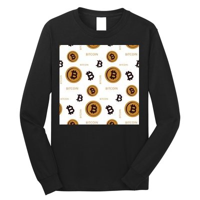 Bitcoin Cryptocurrency Money Long Sleeve Shirt