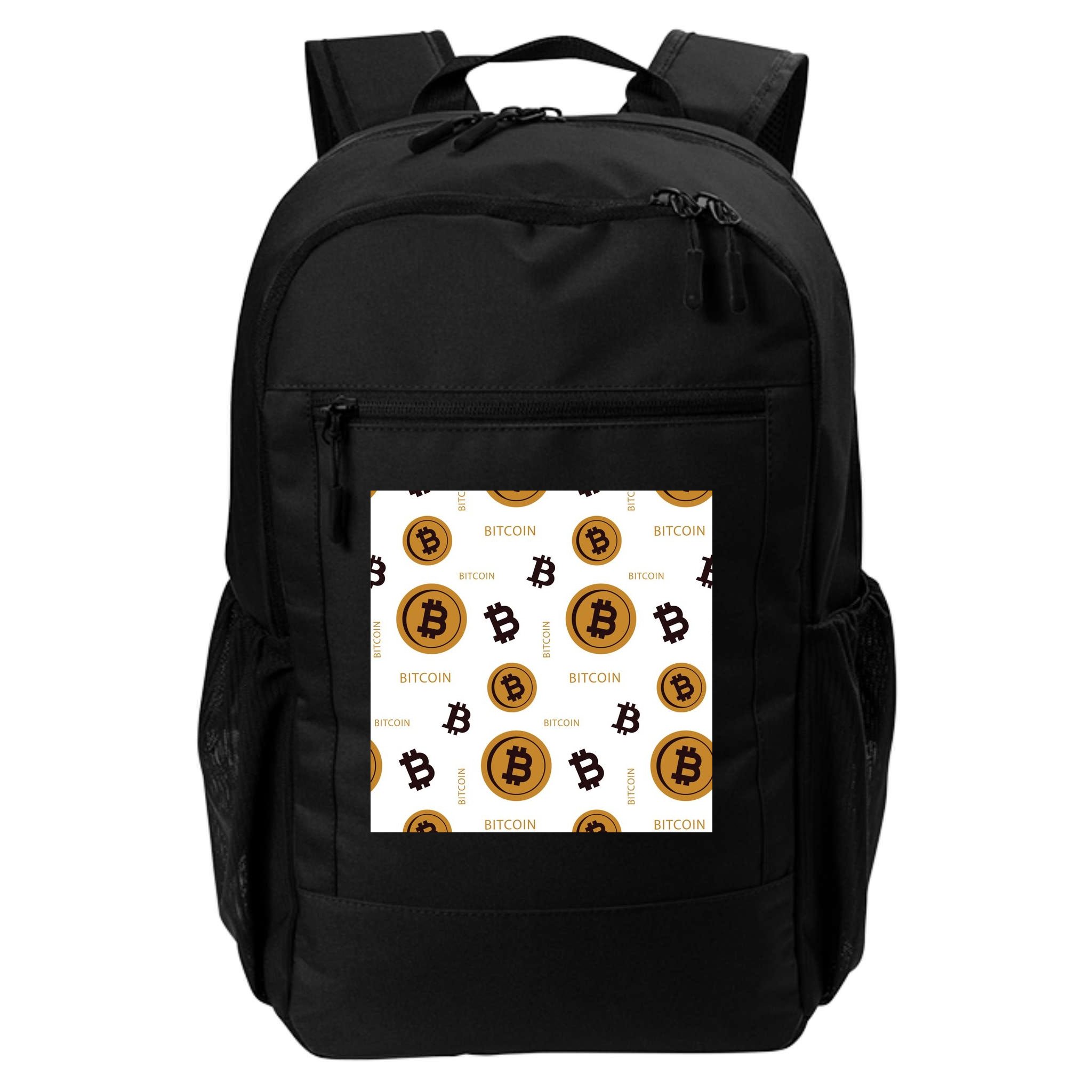 Bitcoin Cryptocurrency Money Backpack