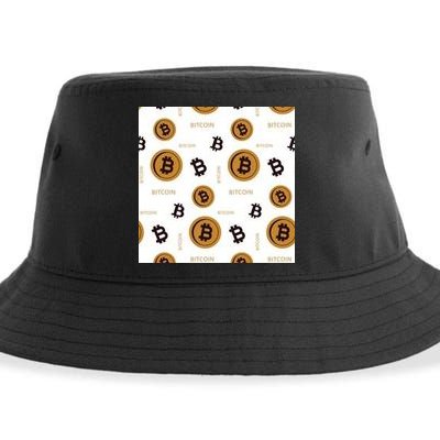 Bitcoin Cryptocurrency Money Sustainable Bucket Hat