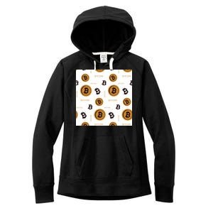 Bitcoin Cryptocurrency Money Women's Fleece Hoodie