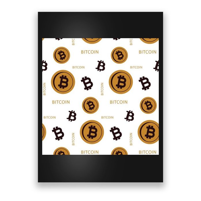 Bitcoin Cryptocurrency Money Poster
