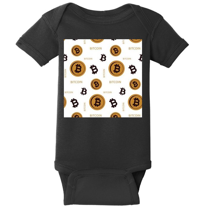 Bitcoin Cryptocurrency Money Baby Bodysuit
