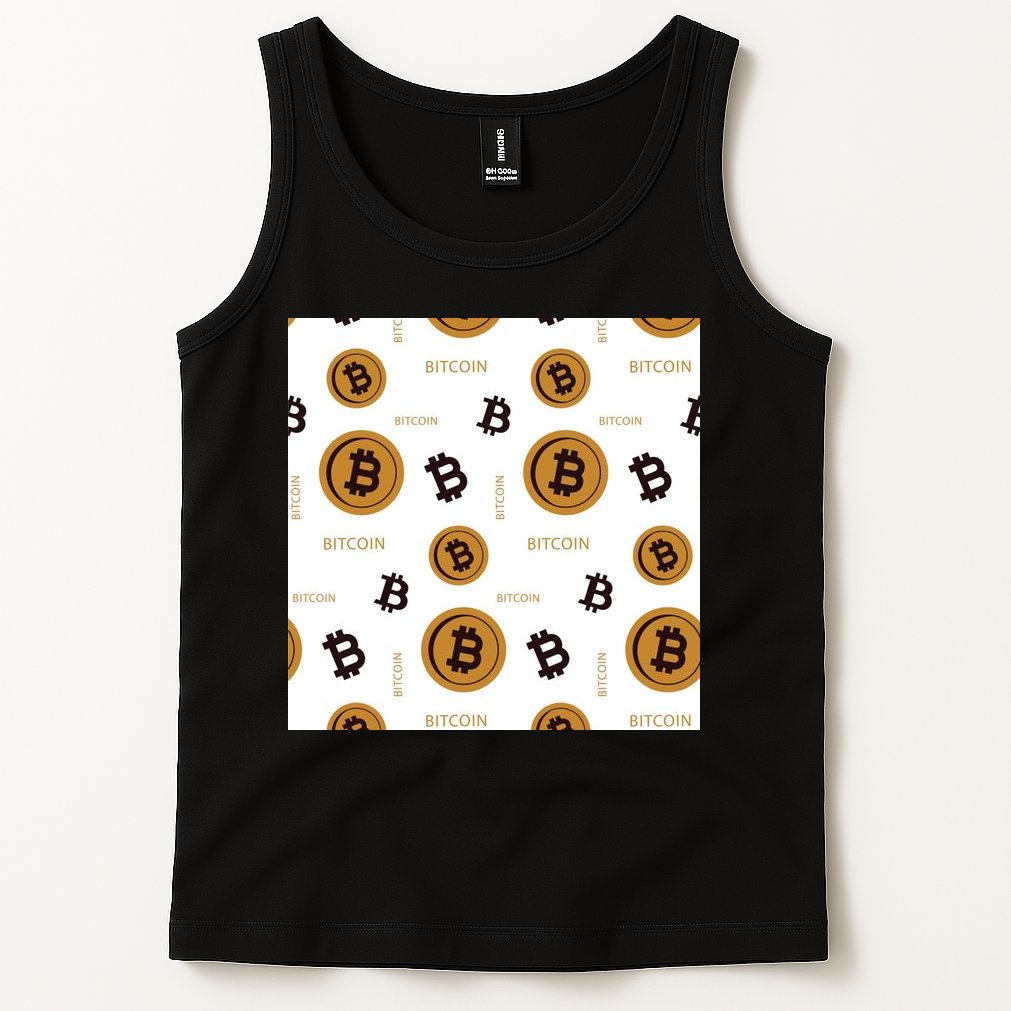 Bitcoin Cryptocurrency Money Tank Top