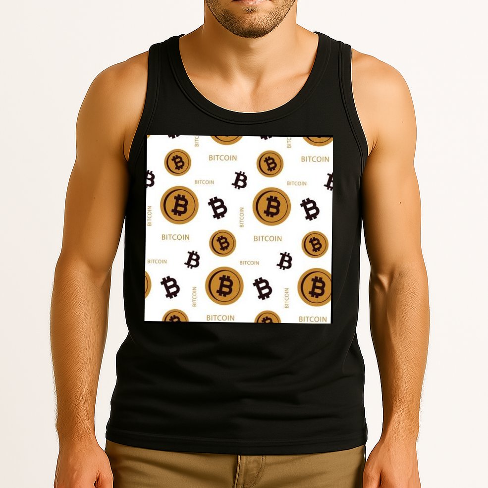 Bitcoin Cryptocurrency Money Tank Top