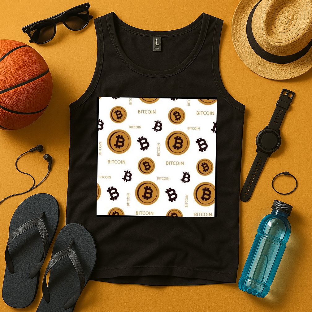 Bitcoin Cryptocurrency Money Tank Top