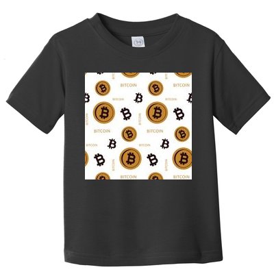 Bitcoin Cryptocurrency Money Toddler T-Shirt