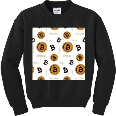 Bitcoin Cryptocurrency Money Kids Sweatshirt