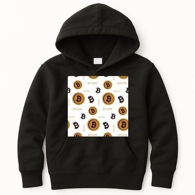 Bitcoin Cryptocurrency Money Kids Hoodie