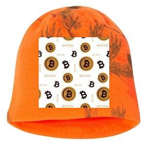 Bitcoin Cryptocurrency Money Kati - Camo Knit Beanie