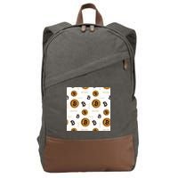 Bitcoin Cryptocurrency Money Cotton Canvas Backpack