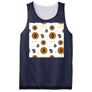 Bitcoin Cryptocurrency Money Mesh Reversible Basketball Jersey Tank