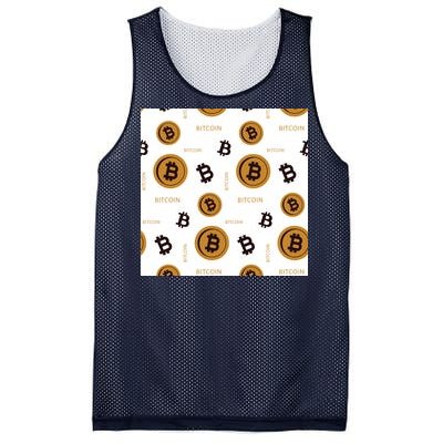 Bitcoin Cryptocurrency Money Mesh Reversible Basketball Jersey Tank