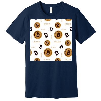 Bitcoin Cryptocurrency Money Premium T-Shirt