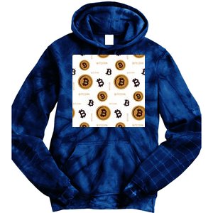 Bitcoin Cryptocurrency Money Tie Dye Hoodie