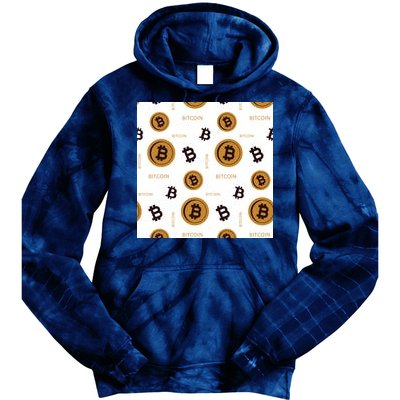 Bitcoin Cryptocurrency Money Tie Dye Hoodie