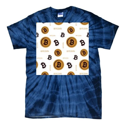 Bitcoin Cryptocurrency Money Tie-Dye T-Shirt