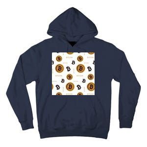 Bitcoin Cryptocurrency Money Tall Hoodie