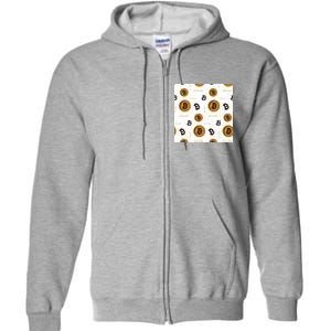 Bitcoin Cryptocurrency Money Full Zip Hoodie