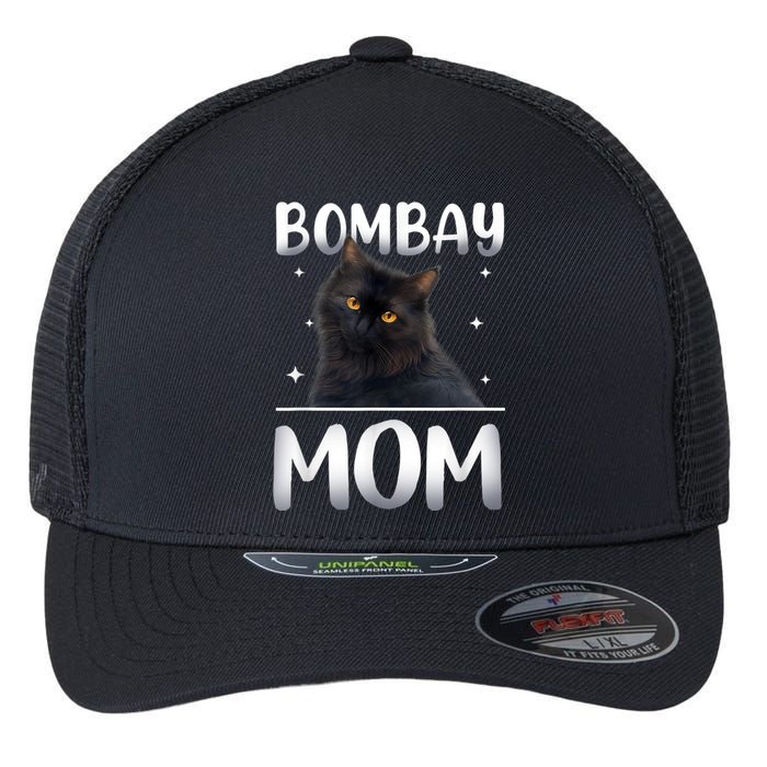 Bombay Cat Mom MotherS Day Flexfit Unipanel Trucker Cap