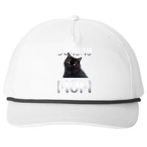 Bombay Cat Mom MotherS Day Snapback Five-Panel Rope Hat