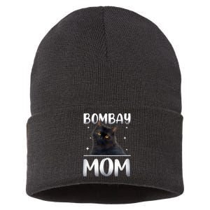 Bombay Cat Mom MotherS Day Sustainable Knit Beanie