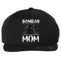 Bombay Cat Mom MotherS Day Wool Snapback Cap