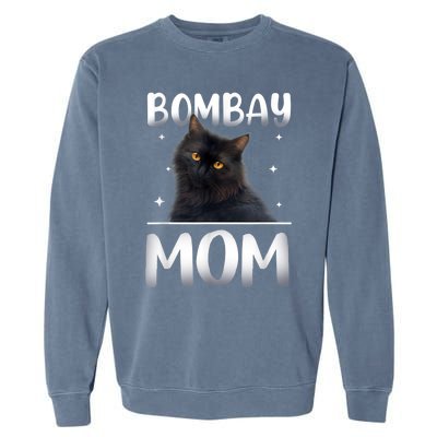 Bombay Cat Mom MotherS Day Garment-Dyed Sweatshirt