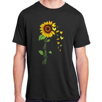 Best Chicken Mom Ever Sunflower Chickens Farmyard Owner Adult ChromaSoft Performance T-Shirt