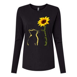 Best Cat Mom Ever Sunflower Mothers Day Gifts For Cat Lover Womens Cotton Relaxed Long Sleeve T-Shirt