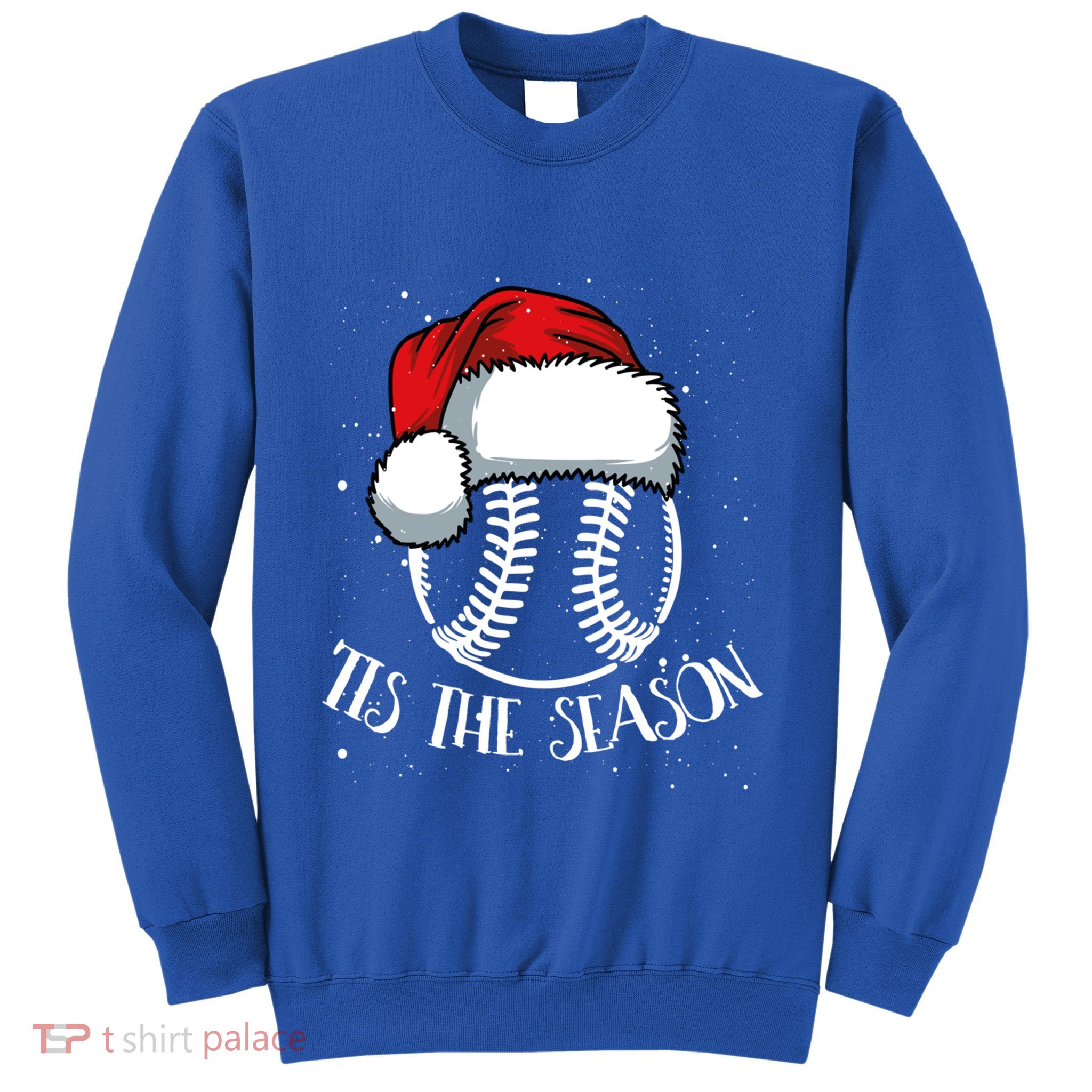 Baseball Christmas Merry Xmas Santa Claus Pitcher Catcher Meaningful Gift Sweatshirt