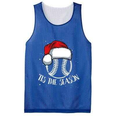 Baseball Christmas Merry Xmas Santa Claus Pitcher Catcher Meaningful Gift Mesh Reversible Basketball Jersey Tank