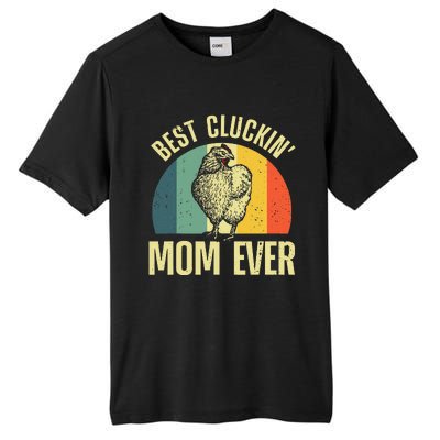 Best Chicken Mom For Cluckin Farm Chicken Lovers Tall Fusion ChromaSoft Performance T-Shirt