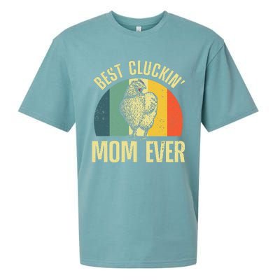 Best Chicken Mom For Cluckin Farm Chicken Lovers Sueded Cloud Jersey T-Shirt