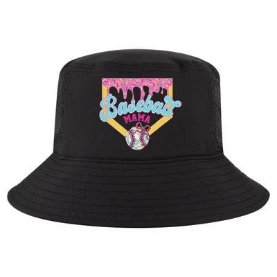 Baseball Cute Mama Ice Cream Cute Baseball Mom Gift Cool Comfort Performance Bucket Hat