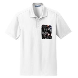 Biker Christian Motorcycles Lover One Nation Under God Dry Zone Grid Polo