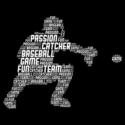 Baseball Catcher Men Kids T-Shirt