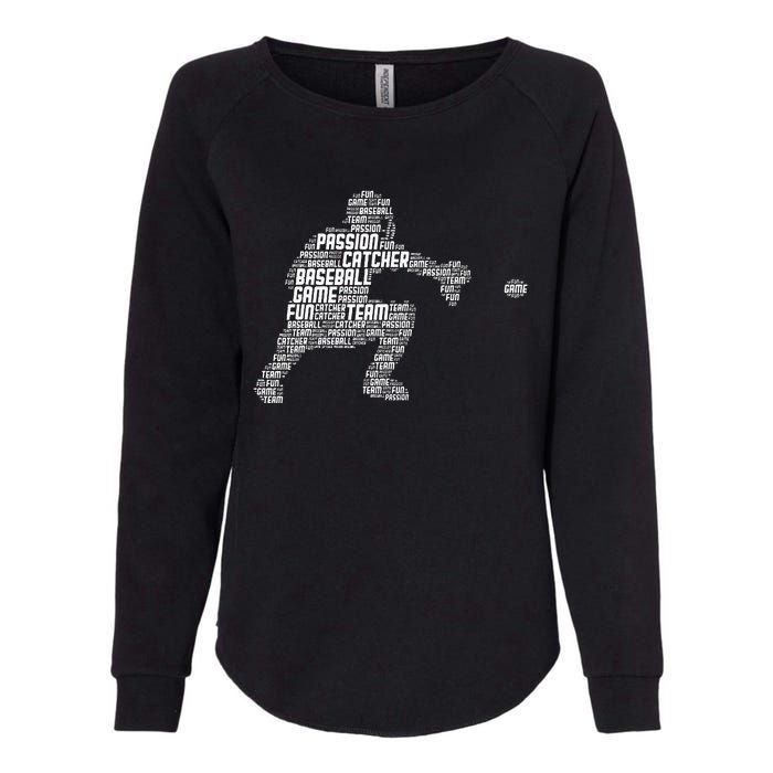 Baseball Catcher Men Kids Womens California Wash Sweatshirt