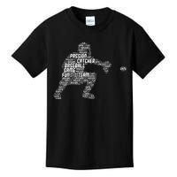 Baseball Catcher Men Kids Kids T-Shirt