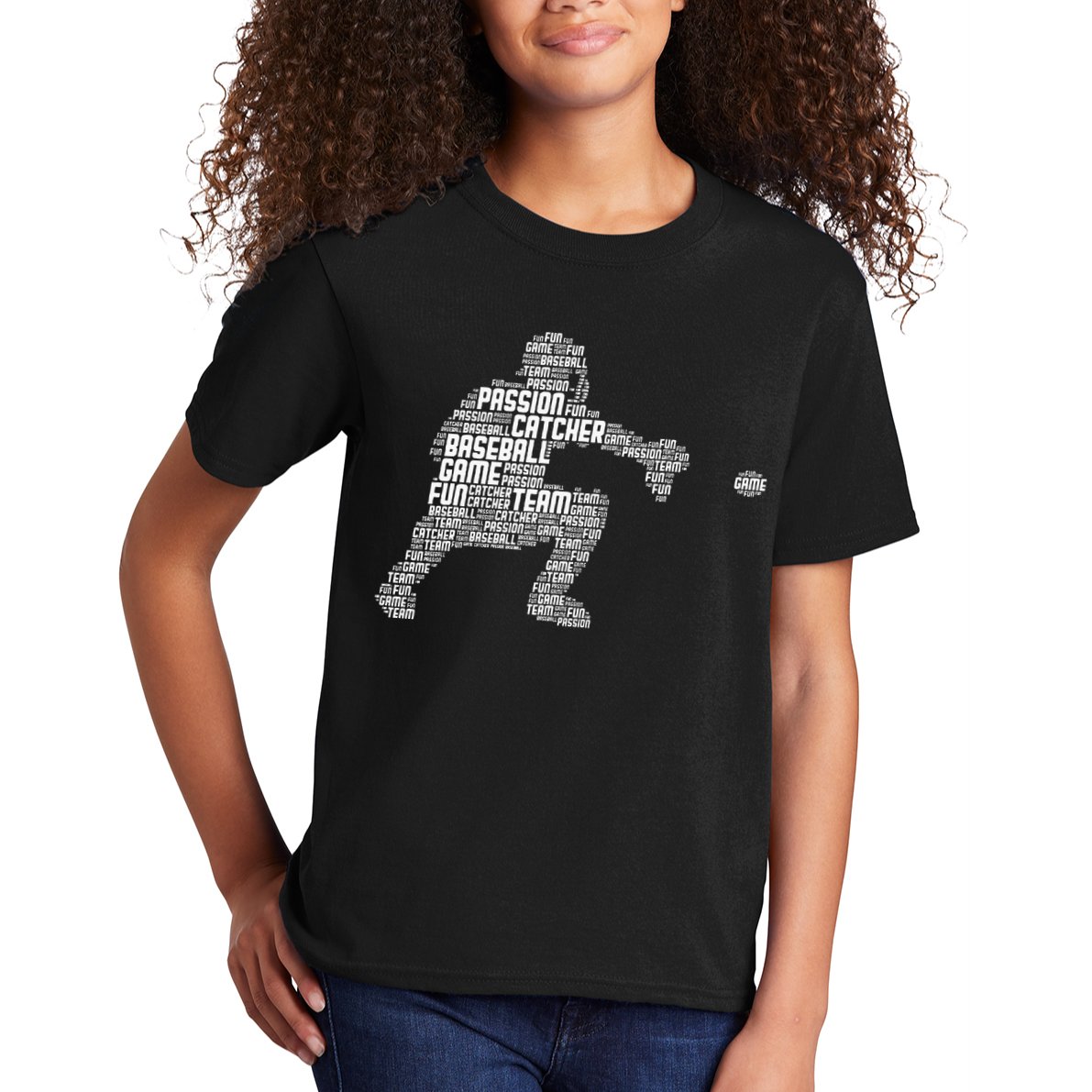 Baseball Catcher Men Kids Kids T-Shirt