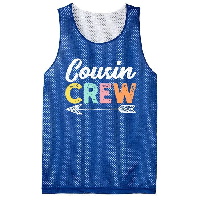 Big Cousins Matching Vintage Cousin Crew Gift Mesh Reversible Basketball Jersey Tank