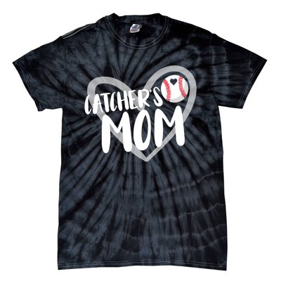 Baseball Catcher's Mom Tie-Dye T-Shirt