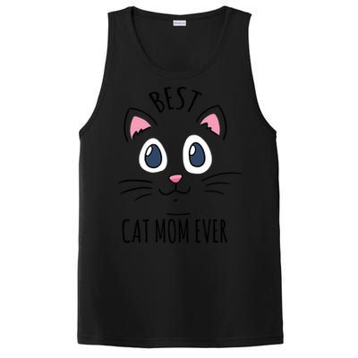 Best Cat Mom Ever Cute Cat Lovers Gift Meaningful Gift PosiCharge Competitor Tank