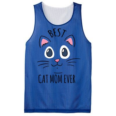 Best Cat Mom Ever Cute Cat Lovers Gift Meaningful Gift Mesh Reversible Basketball Jersey Tank