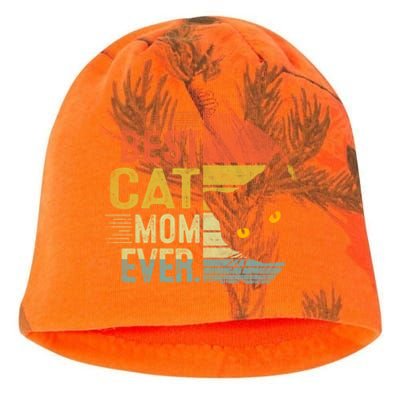 Best Cat Mom Ever Cute Mother's Day Cat Lovers Cat Mommy Great Gift Kati - Camo Knit Beanie