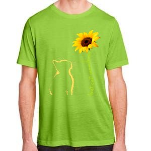 Best Cat Mom Ever Sunflower Mothers Day Gifts For Cat Lover Adult ChromaSoft Performance T-Shirt